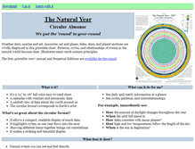 Tablet Screenshot of naturalyear.com